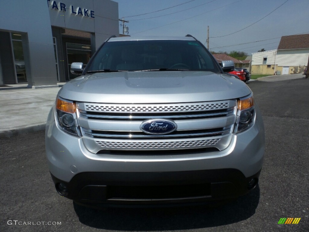 2015 Explorer Limited 4WD - Ingot Silver / Medium Light Stone photo #10