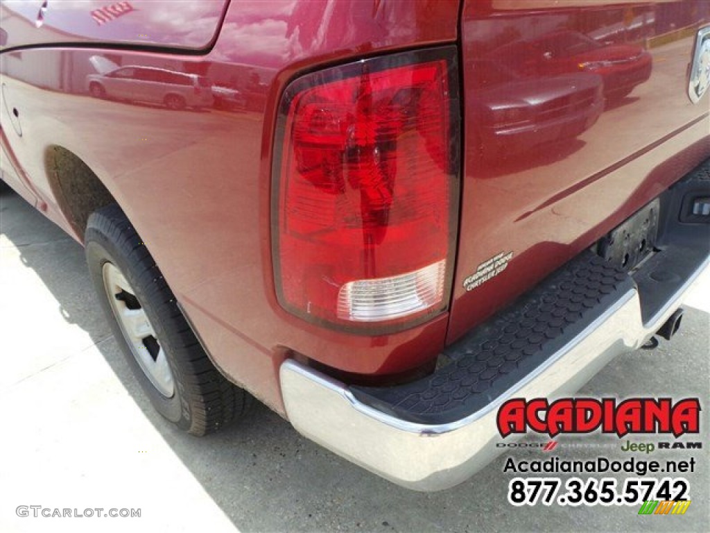 2012 Ram 1500 ST Quad Cab - Deep Molten Red Pearl / Dark Slate Gray/Medium Graystone photo #5