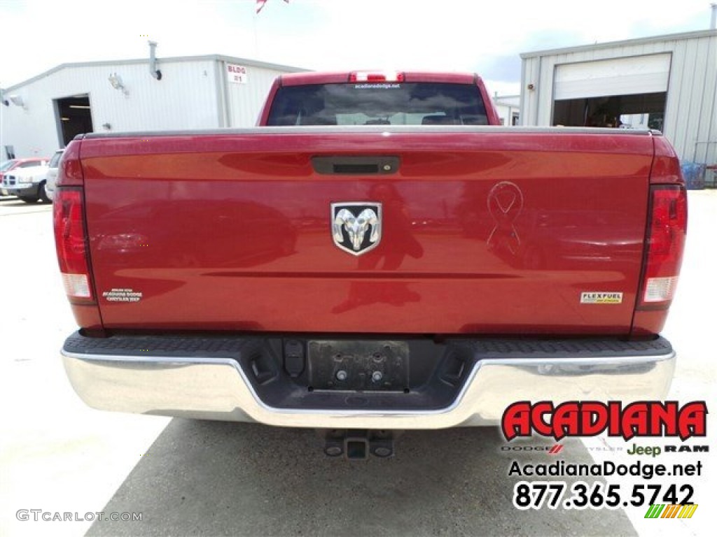 2012 Ram 1500 ST Quad Cab - Deep Molten Red Pearl / Dark Slate Gray/Medium Graystone photo #6