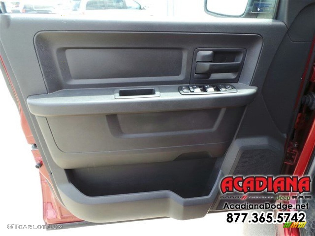 2012 Ram 1500 ST Quad Cab - Deep Molten Red Pearl / Dark Slate Gray/Medium Graystone photo #17