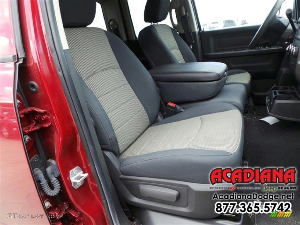 2012 Ram 1500 ST Quad Cab - Deep Molten Red Pearl / Dark Slate Gray/Medium Graystone photo #23