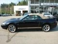 2002 Black Ford Mustang GT Convertible  photo #2