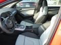 Black/Lunar Silver 2015 Audi S4 Premium Plus 3.0 TFSI quattro Interior Color