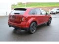 2013 Ruby Red Ford Edge SEL AWD  photo #2
