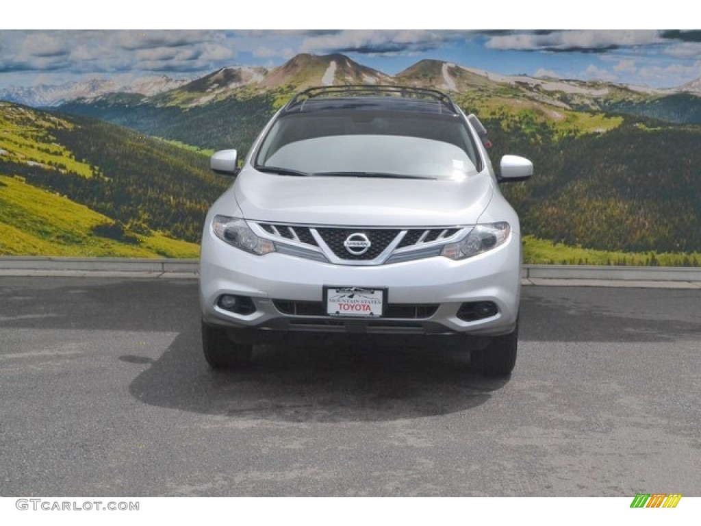 2011 Murano SL AWD - Brilliant Silver / Black photo #4