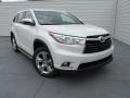 Blizzard Pearl White 2015 Toyota Highlander Limited Exterior