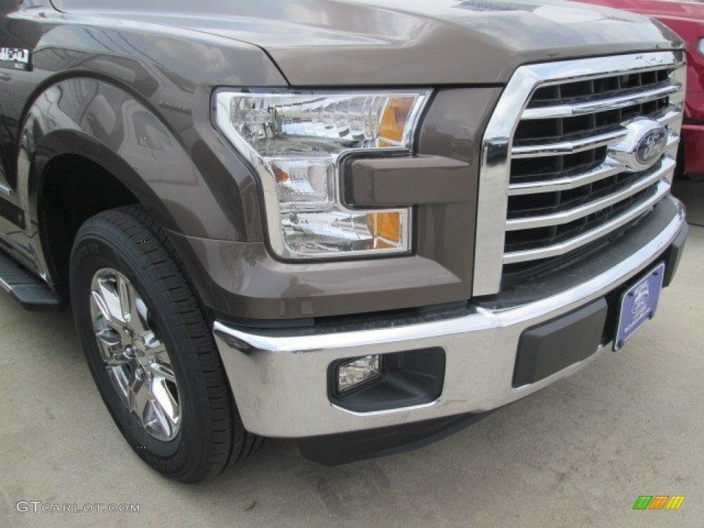 2015 F150 XLT SuperCrew - Caribou Metallic / Medium Light Camel photo #2