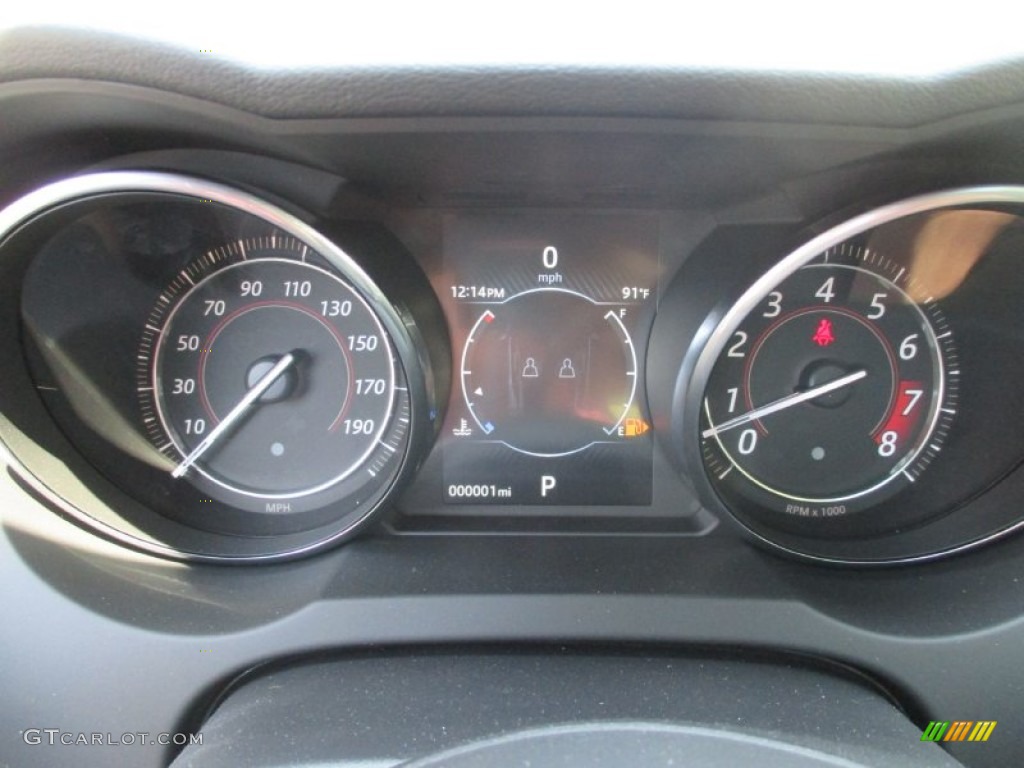 2016 Jaguar F-TYPE Coupe Gauges Photo #103753028