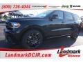 Brilliant Black Crystal Pearl 2015 Dodge Durango R/T