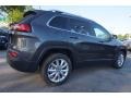 2015 Granite Crystal Metallic Jeep Cherokee Limited  photo #3