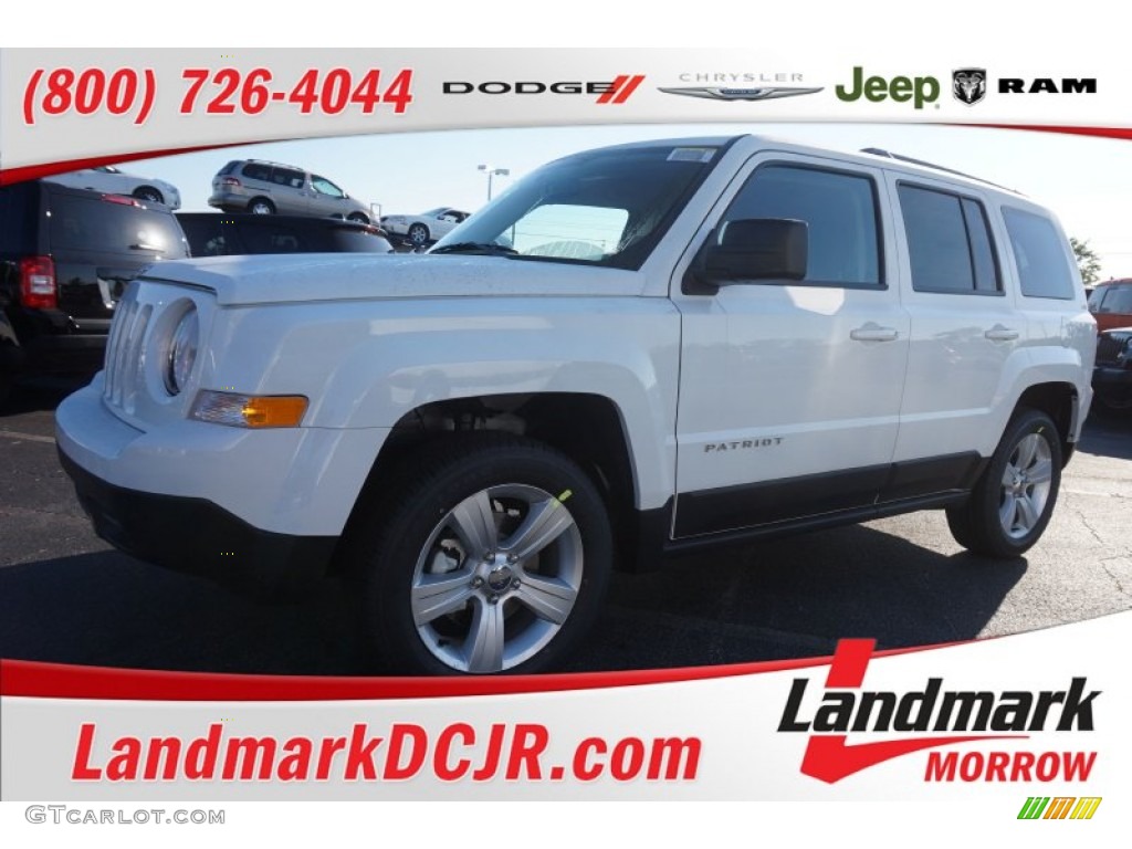 Bright White Jeep Patriot