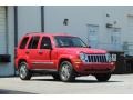 2005 Flame Red Jeep Liberty Limited  photo #3