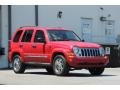 2005 Flame Red Jeep Liberty Limited  photo #30