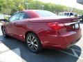 2012 Deep Cherry Red Crystal Pearl Coat Chrysler 200 S Hard Top Convertible  photo #3