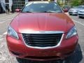 2012 Deep Cherry Red Crystal Pearl Coat Chrysler 200 S Hard Top Convertible  photo #8