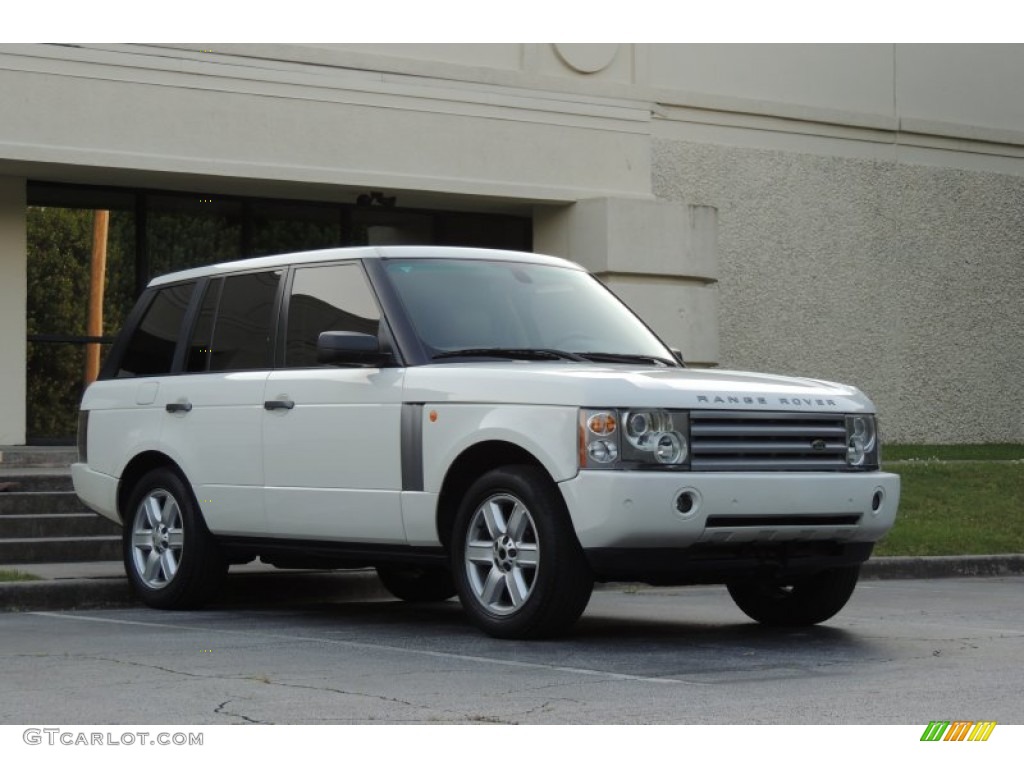 2005 Range Rover HSE - Chawton White / Ivory/Aspen photo #4