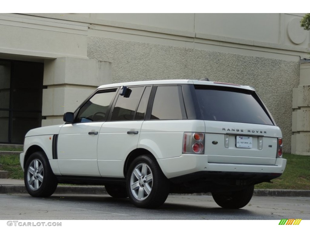 2005 Range Rover HSE - Chawton White / Ivory/Aspen photo #8