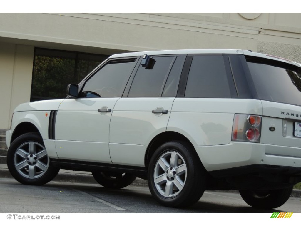 2005 Range Rover HSE - Chawton White / Ivory/Aspen photo #12