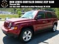 Deep Cherry Red Crystal Pearl 2015 Jeep Patriot Latitude