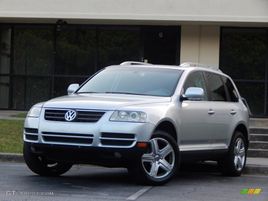 2007 Touareg V6 - Reflex Silver Metallic / Anthracite photo #1