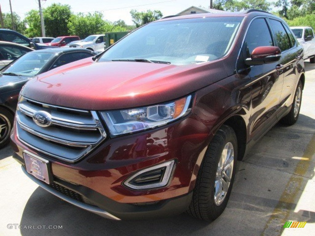 2015 Edge SEL - Bronze Fire Metallic / Dune photo #11