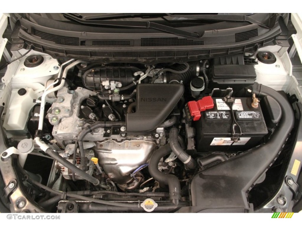 2011 Rogue SL AWD - Pearl White / Gray photo #16