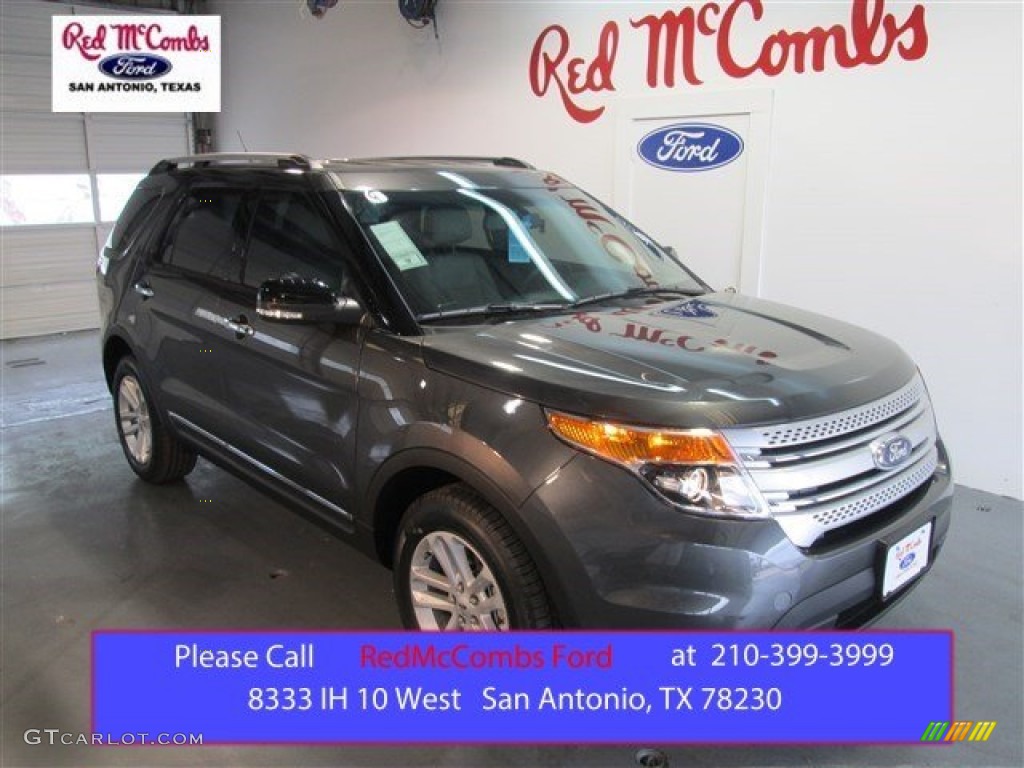 2015 Explorer XLT - Magnetic / Medium Light Stone photo #1