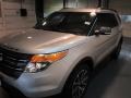 2015 Ingot Silver Ford Explorer XLT  photo #3
