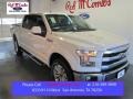 2015 White Platinum Tricoat Ford F150 Lariat SuperCrew 4x4  photo #1