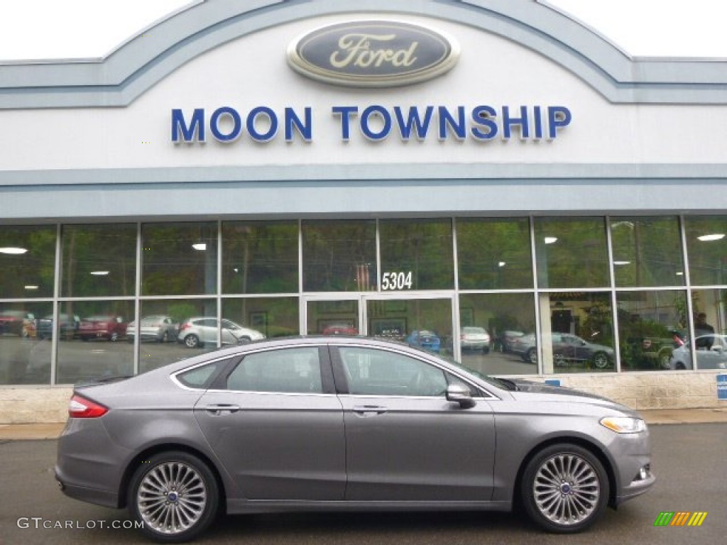 2014 Fusion Titanium AWD - Sterling Gray / Charcoal Black photo #1