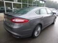 2014 Sterling Gray Ford Fusion Titanium AWD  photo #4