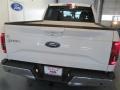 2015 White Platinum Tricoat Ford F150 Lariat SuperCrew 4x4  photo #7