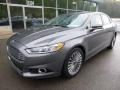 2014 Sterling Gray Ford Fusion Titanium AWD  photo #9