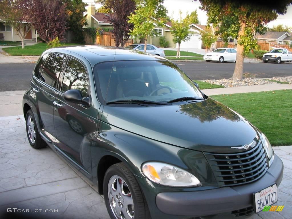 2001 PT Cruiser Limited - Shale Green Metallic / Taupe photo #1