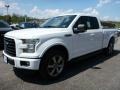 2015 Oxford White Ford F150 XLT SuperCab 4x4  photo #5