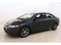 Royal Blue Pearl 2007 Honda Civic LX Sedan Exterior