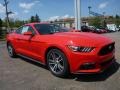 2015 Race Red Ford Mustang EcoBoost Coupe  photo #1