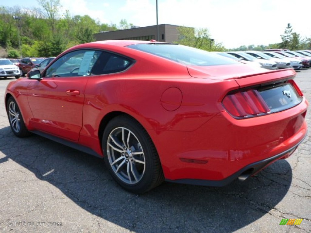 2015 Mustang EcoBoost Coupe - Race Red / Ceramic photo #4