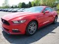 Race Red 2015 Ford Mustang EcoBoost Coupe Exterior