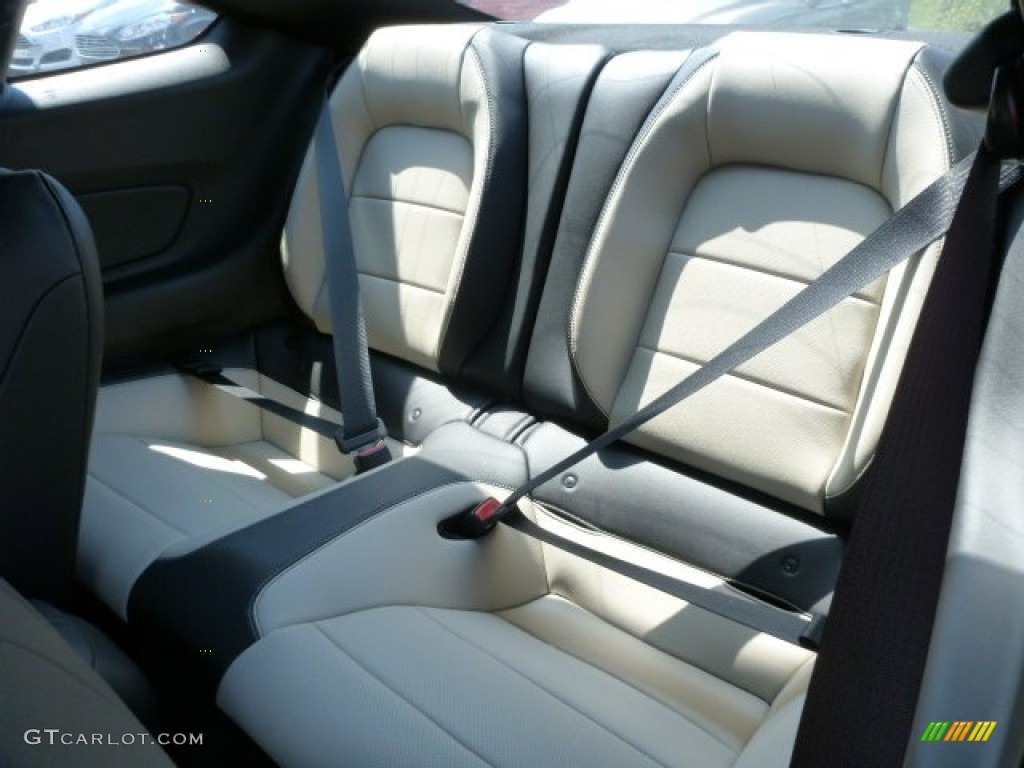 2015 Ford Mustang EcoBoost Coupe Rear Seat Photo #103765997