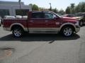 2012 Deep Cherry Red Crystal Pearl Dodge Ram 1500 Laramie Longhorn Crew Cab 4x4  photo #5