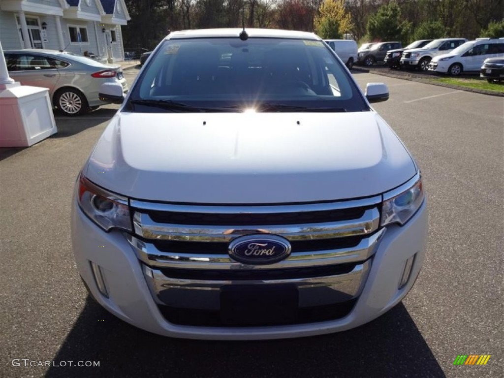 2012 Edge SEL AWD - White Platinum Metallic Tri-Coat / Charcoal Black photo #2