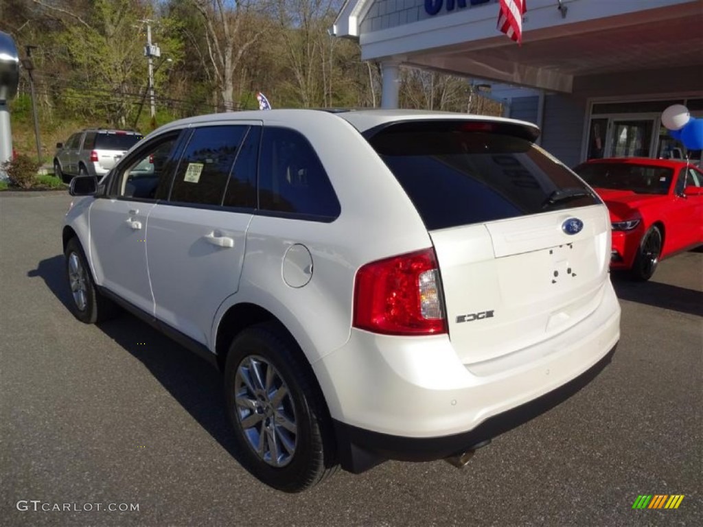 2012 Edge SEL AWD - White Platinum Metallic Tri-Coat / Charcoal Black photo #5