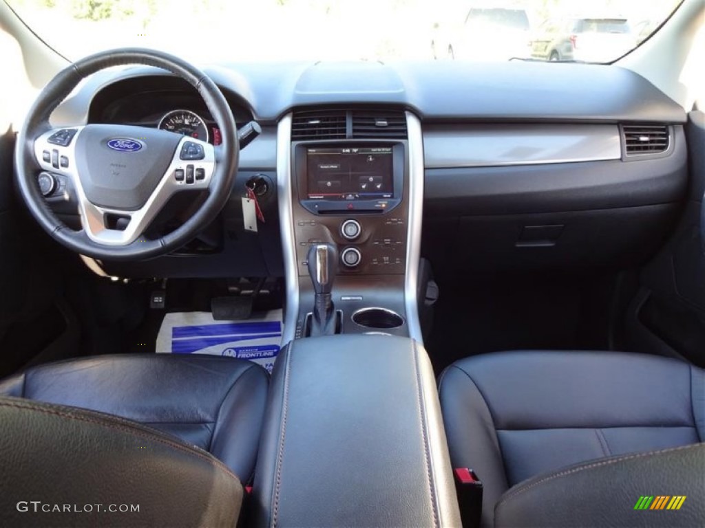 2012 Edge SEL AWD - White Platinum Metallic Tri-Coat / Charcoal Black photo #11