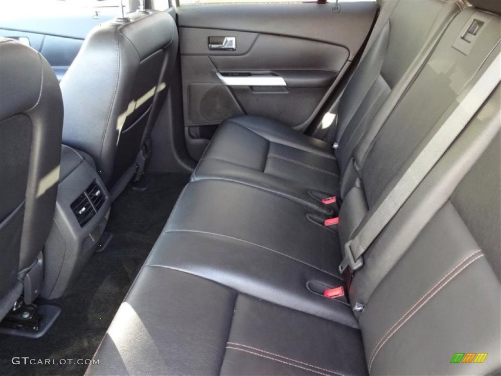 2012 Edge SEL AWD - White Platinum Metallic Tri-Coat / Charcoal Black photo #12