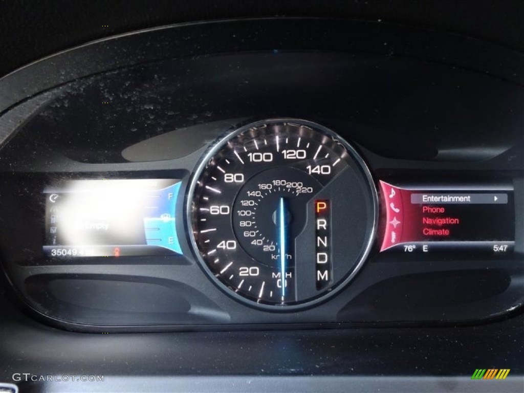 2012 Edge SEL AWD - White Platinum Metallic Tri-Coat / Charcoal Black photo #13