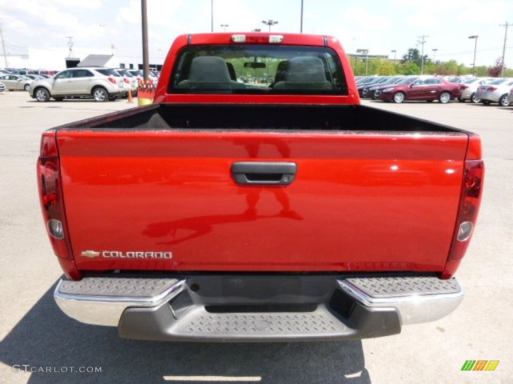2006 Colorado LT Crew Cab - Victory Red / Very Dark Pewter photo #3