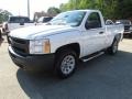 Summit White - Silverado 1500 Work Truck Regular Cab Photo No. 3