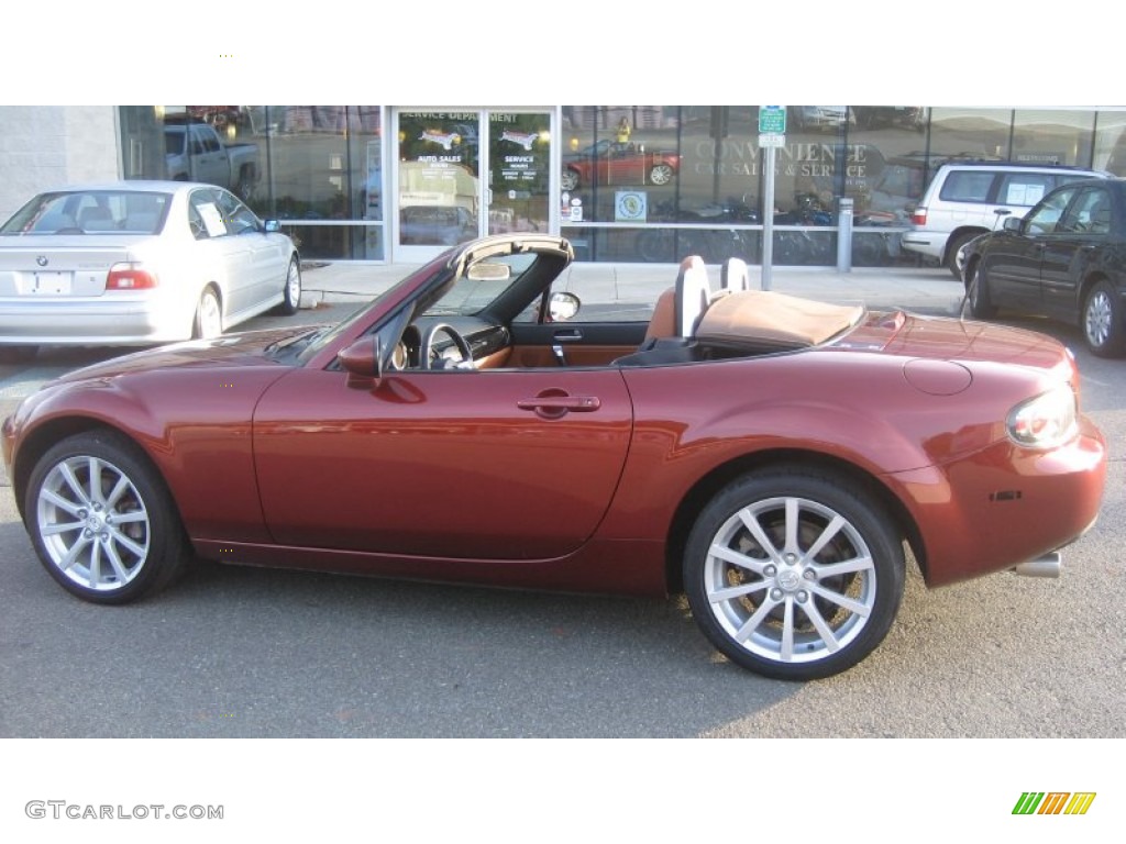 2006 MX-5 Miata Grand Touring Roadster - Copper Red Mica / Tan photo #1