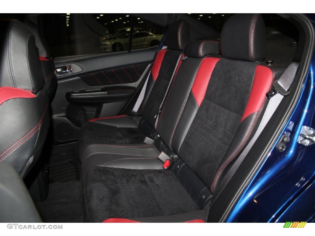 Carbon Black Interior 2015 Subaru WRX STI Photo #103769918
